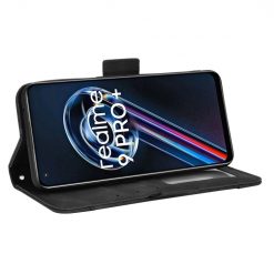 Peňaženkové puzdro Slots case čierne – Realme 9 (4G) / 9 Pro+ | Lacné Kryty Lacné Kryty | Peňaženkové puzdro Slots case čierne – Realme 9 (4G) / 9 Pro+ | Lacné Kryty