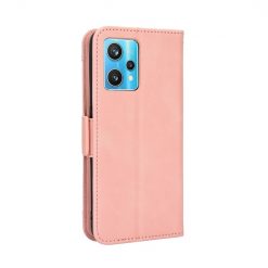 Lacné Kryty | Peňaženkové puzdro Slots case ružové – Realme 9 (4G) / 9 Pro+ | Lacné Kryty