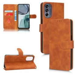 Peňaženkové puzdro Solid hnedé – Motorola Moto G62 | Lacné Kryty Lacné Kryty | Peňaženkové puzdro Solid hnedé – Motorola Moto G62 | Lacné Kryty