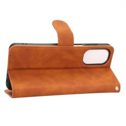 Peňaženkové puzdro Solid hnedé – Motorola Moto G62 | Lacné Kryty Lacné Kryty | Peňaženkové puzdro Solid hnedé – Motorola Moto G62 | Lacné Kryty