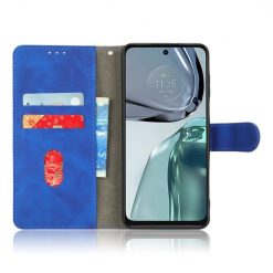 Peňaženkové puzdro Solid modré – Motorola Moto G62 | Lacné Kryty Lacné Kryty | Peňaženkové puzdro Solid modré – Motorola Moto G62 | Lacné Kryty