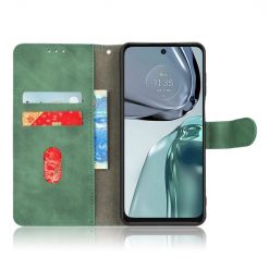 Peňaženkové puzdro Solid zelené – Motorola Moto G62 | Lacné Kryty Lacné Kryty | Peňaženkové puzdro Solid zelené – Motorola Moto G62 | Lacné Kryty