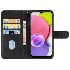Lacné Kryty | Peňaženkové puzdro Splendid case čierne – Samsung Galaxy A04s | Lacné Kryty