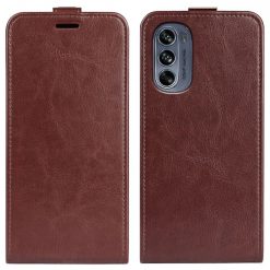 Vyklápacie puzdro Vertical flip case hnedé – Motorola Moto G62 | Lacné Kryty Lacné Kryty | Vyklápacie puzdro Vertical flip case hnedé – Motorola Moto G62 | Lacné Kryty
