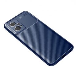 Lacné Kryty | Zadný Kryt Carbon Fiber modrý – Realme 9 (4G) / 9 Pro+ | Lacné Kryty