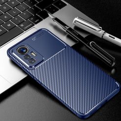 Zadný Kryt Carbon Fiber modrý – Xiaomi 12 Lite | Lacné Kryty Lacné Kryty | Zadný Kryt Carbon Fiber modrý – Xiaomi 12 Lite | Lacné Kryty