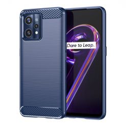 Zadný kryt Carbon modrý – Realme 9 (4G) / 9 Pro+
