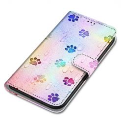 Knižkové puzdro Trendy Cross case Labky – Samsung Galaxy A22 5G | Lacné Kryty Lacné Kryty | Knižkové puzdro Trendy Cross case Labky – Samsung Galaxy A22 5G | Lacné Kryty