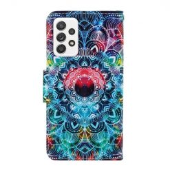 Lacné Kryty | Knižkové puzdro Trendy Cross case Mandala – Samsung Galaxy A23 5G | Lacné Kryty