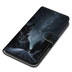 Lacné Kryty | Knižkové puzdro Trendy Cross case Nočná obloha – Samsung Galaxy A22 5G | Lacné Kryty
