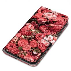 Lacné Kryty | Knižkové puzdro Trendy Cross case Ružová záhrada – Samsung Galaxy A22 5G | Lacné Kryty