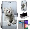Lacné Kryty | Knižkové puzdro Trendy Cross case Malý tiger – Samsung Galaxy A22 5G | Lacné Kryty
