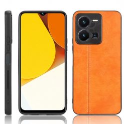 Lacné Kryty | Kryt Shockproof Sewing Cow Pattern oranžový – Vivo Y35 | Lacné Kryty