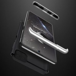 Ochranný kryt 360 Protection čierno-strieborný – Samsung Galaxy A22 5G | Lacné Kryty Lacné Kryty | Ochranný kryt 360 Protection čierno-strieborný – Samsung Galaxy A22 5G | Lacné Kryty