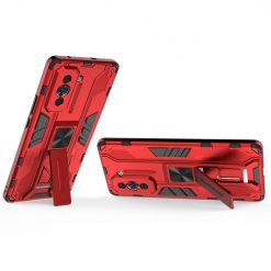 Lacné Kryty | Odolný Kryt Holder armor case červený – Huawei Nova 10 | Lacné Kryty