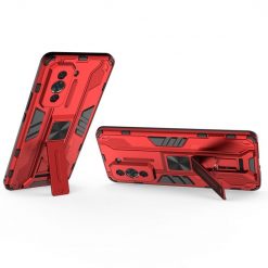 Lacné Kryty | Odolný Kryt Holder armor case červený – Huawei Nova 10 Pro | Lacné Kryty