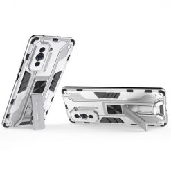 Lacné Kryty | Odolný Kryt Holder armor case strieborný – Huawei Nova 10 | Lacné Kryty