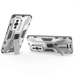 Lacné Kryty | Odolný Kryt Holder armor case strieborný – Huawei Nova 10 Pro | Lacné Kryty