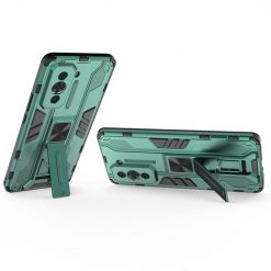 Lacné Kryty | Odolný Kryt Holder armor case zelený – Huawei Nova 10 Pro | Lacné Kryty