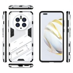 Lacné Kryty | Odolný Kryt Punk armor case biely – Huawei Mate 50 Pro | Lacné Kryty
