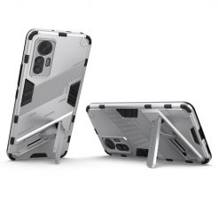 Lacné Kryty | Odolný Kryt Punk armor case biely – Xiaomi 12 Lite | Lacné Kryty
