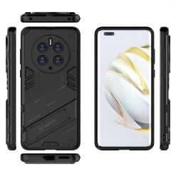 Lacné Kryty | Odolný Kryt Punk armor case čierny – Huawei Mate 50 Pro | Lacné Kryty