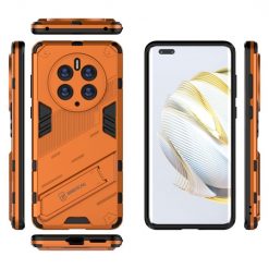Odolný Kryt Punk armor case oranžový – Huawei Mate 50 Pro | Lacné Kryty Lacné Kryty | Odolný Kryt Punk armor case oranžový – Huawei Mate 50 Pro | Lacné Kryty