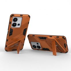 Lacné Kryty | Odolný Kryt Punk armor case oranžový – Vivo Y35 | Lacné Kryty