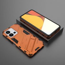 Lacné Kryty | Odolný Kryt Punk armor case oranžový – Vivo Y35 | Lacné Kryty