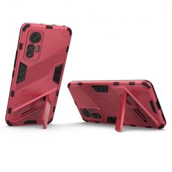 Odolný Kryt Punk armor case ružový – Xiaomi 12 Lite | Lacné Kryty Lacné Kryty | Odolný Kryt Punk armor case ružový – Xiaomi 12 Lite | Lacné Kryty