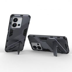 Lacné Kryty | Odolný Kryt Punk armor case sivý – Vivo Y35 | Lacné Kryty