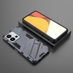 Lacné Kryty | Odolný Kryt Punk armor case sivý – Vivo Y35 | Lacné Kryty