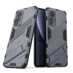 Lacné Kryty | Odolný Kryt Punk armor case sivý – Xiaomi 12 Lite | Lacné Kryty