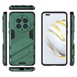 Lacné Kryty | Odolný Kryt Punk armor case zelený – Huawei Mate 50 Pro | Lacné Kryty