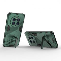 Lacné Kryty | Odolný Kryt Punk armor case zelený – Huawei Mate 50 Pro | Lacné Kryty