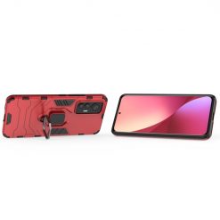 Lacné Kryty | Odolný kryt Ring Armor červený – Xiaomi 12 Lite | Lacné Kryty