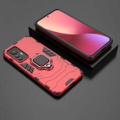 Lacné Kryty | Odolný kryt Ring Armor červený – Xiaomi 12 Lite | Lacné Kryty