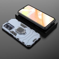 Lacné Kryty | Odolný kryt Ring Armor modrý – Realme C33 | Lacné Kryty