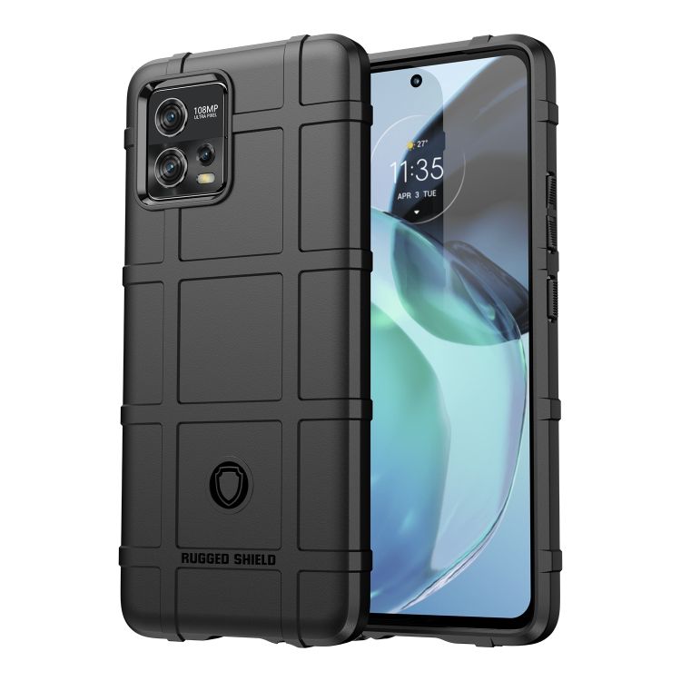 Odolný kryt Rugged Shield čierny – Motorola Moto G72