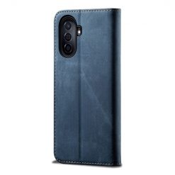 Peňaženkové puzdro Denim Texture modré – Huawei Nova Y70 | Lacné Kryty Lacné Kryty | Peňaženkové puzdro Denim Texture modré – Huawei Nova Y70 | Lacné Kryty