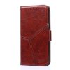 Lacné Kryty | Peňaženkové puzdro Geometric Stitching case hnedé – Oppo A57s | Lacné Kryty
