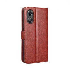 Lacné Kryty | Peňaženkové puzdro Grand case hnedé – Oppo A17 | Lacné Kryty