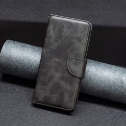 Peňaženkové puzdro Retro Lambskin čierne – Vivo Y35 | Lacné Kryty Lacné Kryty | Peňaženkové puzdro Retro Lambskin čierne – Vivo Y35 | Lacné Kryty