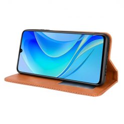 Peňaženkové puzdro Retro Leather hnedé – Huawei Nova Y70 | Lacné Kryty Lacné Kryty | Peňaženkové puzdro Retro Leather hnedé – Huawei Nova Y70 | Lacné Kryty