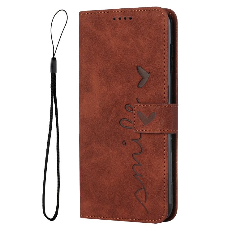 Peňaženkové puzdro Smile case hnedé – Motorola Moto E32 / E32s