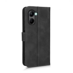 Peňaženkové puzdro Solid čierne – Realme C33 | Lacné Kryty Lacné Kryty | Peňaženkové puzdro Solid čierne – Realme C33 | Lacné Kryty