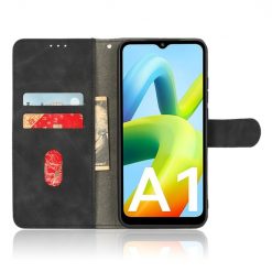 Peňaženkové puzdro Solid čierne – Xiaomi Redmi A1 / A2 | Lacné Kryty Lacné Kryty | Peňaženkové puzdro Solid čierne – Xiaomi Redmi A1 / A2 | Lacné Kryty