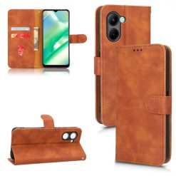 Peňaženkové puzdro Solid hnedé – Realme C33 | Lacné Kryty Lacné Kryty | Peňaženkové puzdro Solid hnedé – Realme C33 | Lacné Kryty
