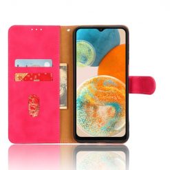 Lacné Kryty | Peňaženkové puzdro Solid ružové – Samsung Galaxy A23 5G | Lacné Kryty