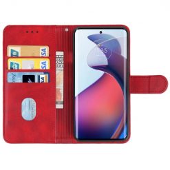Lacné Kryty | Peňaženkové puzdro Splendid case červené – Motorola Moto G72 | Lacné Kryty